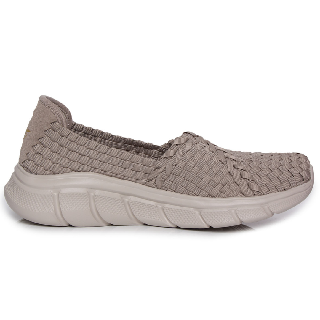 SKECHERS Bež Ženske Espadrile BOBS B FLEX - FLEX WEB